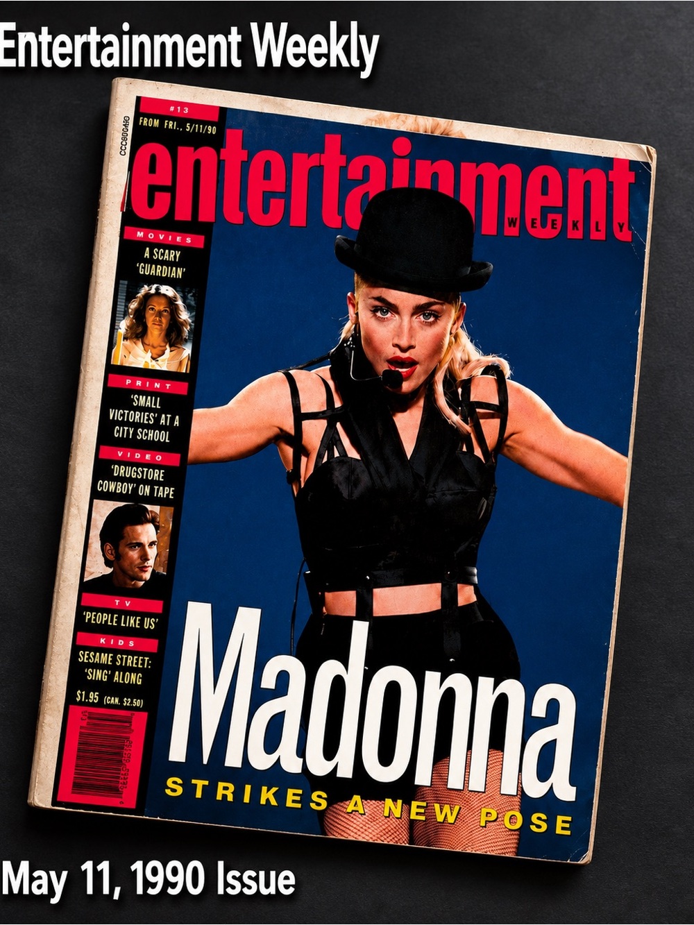 1990 Entertainment Weekly Magazine May, Madonna Tour Cover Story, Twin Peaks 90s